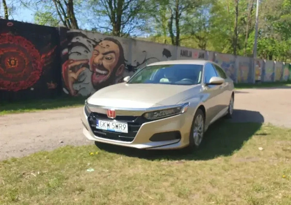 Honda Accord cena 74900 przebieg: 92000, rok produkcji 2018 z Kwidzyn małe 596